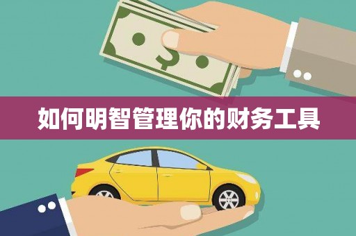 珠晖如何明智管理你的财务工具