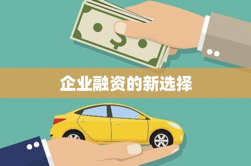 珠晖企业融资的新选择