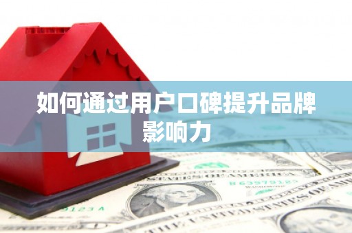 珠晖如何通过用户口碑提升品牌影响力