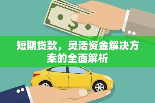 珠晖短期贷款，灵活资金解决方案的全面解析