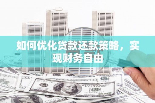 珠晖如何优化贷款还款策略，实现财务自由