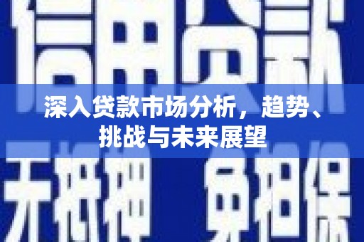 珠晖深入贷款市场分析，趋势、挑战与未来展望