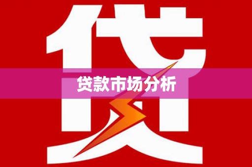 珠晖贷款市场分析