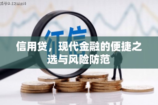 珠晖信用贷，现代金融的便捷之选与风险防范