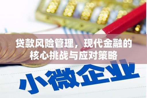 珠晖贷款风险管理，现代金融的核心挑战与应对策略