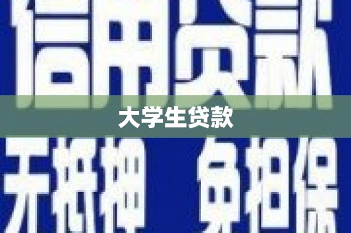 珠晖大学生贷款